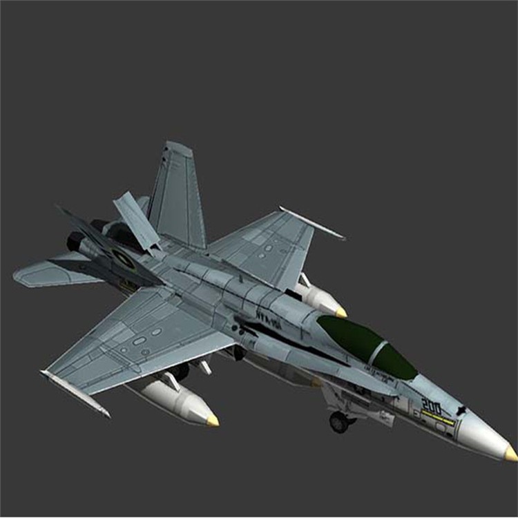 阿拉善3D舰载战斗机模型